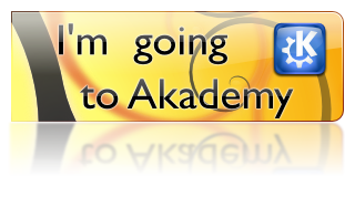 I\'m going to Akademy 2008