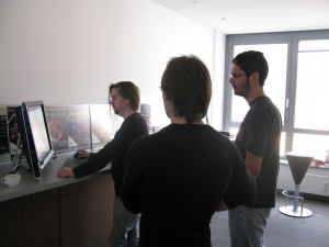 Aaron, Sandro and Frederik